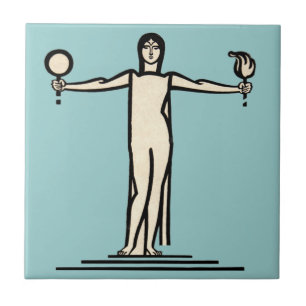 Badezimmer-Fliesen-Vintager französischer Fliese