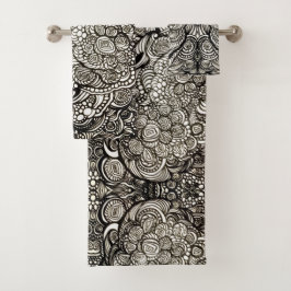 Badezimmer-Glück Badhandtuch Set