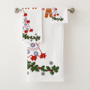Badezimmer Handtuch Sets Weihnachten