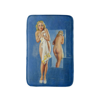 Badezimmer Pin Up Badematte