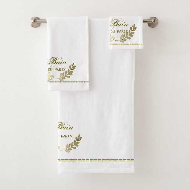 Badezimmer-Tuch-Set Le Bain Du Paris Badhandtuch Set (Insitu)