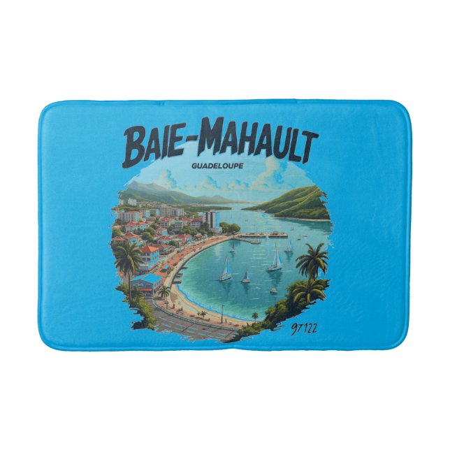 Badezimmerteppich Baie-Mahault Guadeloupe | Badema Badematte (Vorderseite)