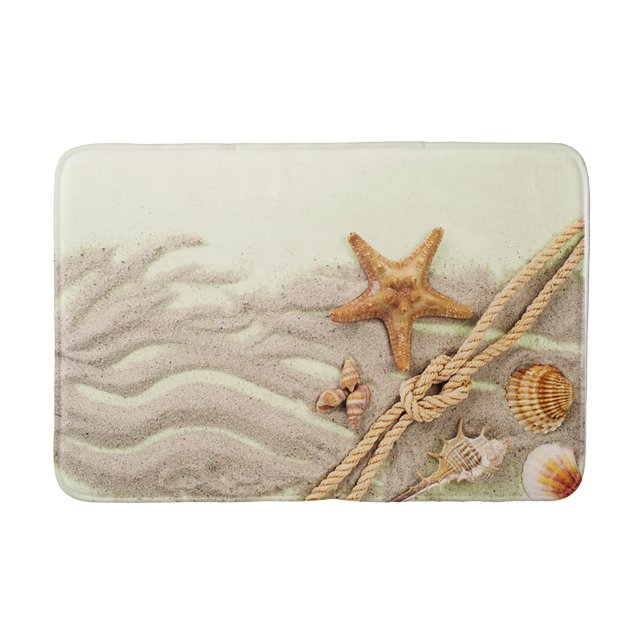 Badezimmerteppich für den Strand Badematte (Vorderseite)