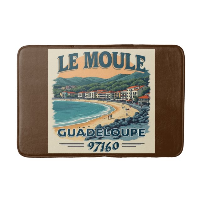 Badezimmerteppich Le Moule Guadeloupe 97160 | Badm Badematte (Vorderseite)