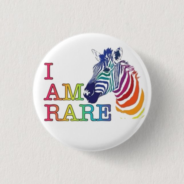 Badge 1,25" - Je Suis Rare (Devant)