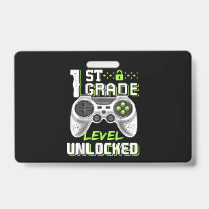 Badge 1ère classe Jeu déverrouillé Premier jour de l'éco