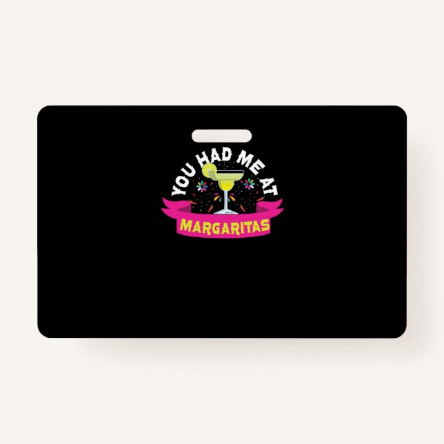 Badge 59.Cinco De Mayo Vous M'Avez Eu À Margaritas Marga (Devant)