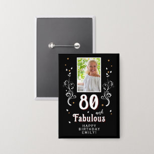 Badge 80 & Fabulous Foliage 80e anniversaire Photo