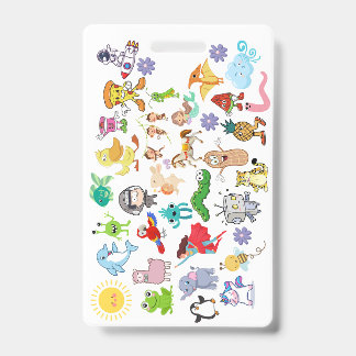 Badge Accessory (Cartoons & Food) 