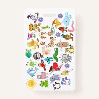 Badge Accessory (Cartoons & Food)