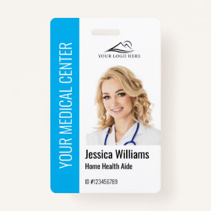 Badge Accueil Aide à la santé - photo Médicale ID photo 