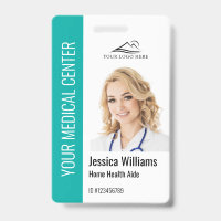 Accueil Aide de santé Médicale ID photo Turquoise