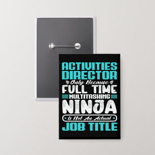 Badge Activités Directeur Titre de l'emploi Compétences 