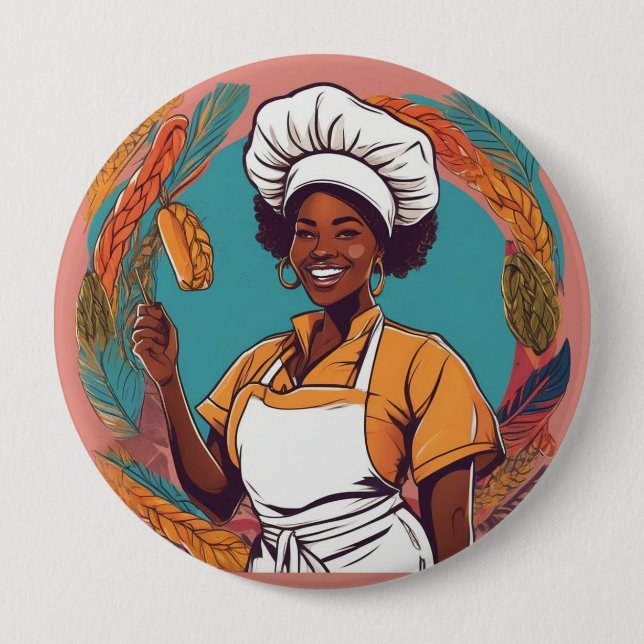 badge afro (Devant)