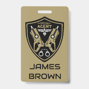 Badge Agent spécial