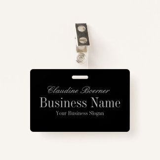 Badge Agrafe montrée par Crafter nommé personnalisable