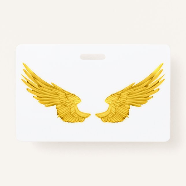 Badge Ailes de l'Ange d'Or (Devant)