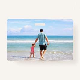 Badge Ajouter votre propre photo et/ou texte