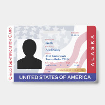 ALASKA - Carte d'identité enfant