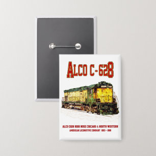 Badge Alco C-628 aka Alco Century 628 Diesel Locomotive