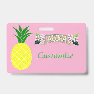 Badge Aloha Tonnerre d'Ananas_Cove