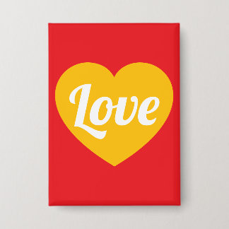 Badge Amour,cœur,personnalisé