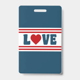 Badge Amour design