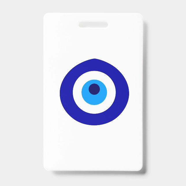 Badge amulette turque appelée Nazar (Avant)