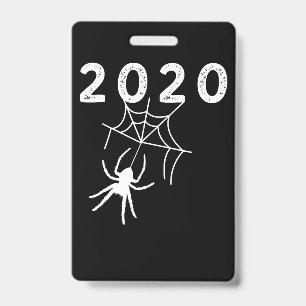 Badge Araignée Halloween 2020 Cadeau, Araignée d'Hallowe