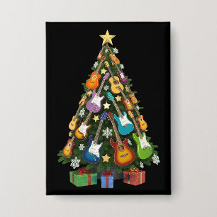 Badge Arbre de Noël Théâtre Musical Amant Joyeux Guitari