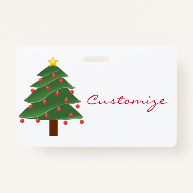 Badge Arbre de Noël Thunder_Cove (Devant)