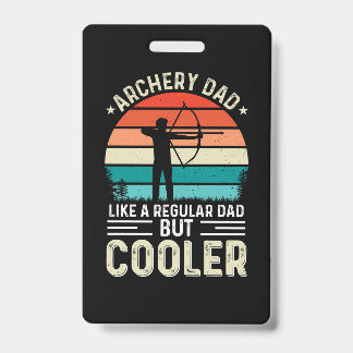 Badge Archery Dad