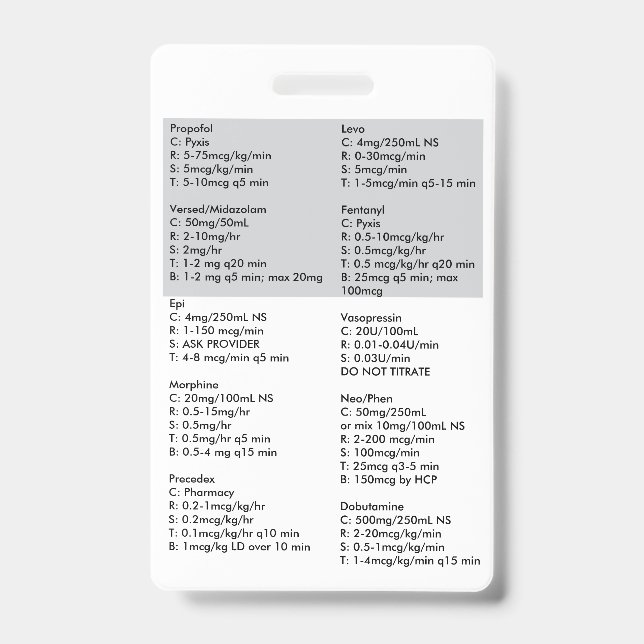 BADGE ARMC MEDS (Avant)