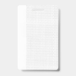 Badge Arrière - plan blanc avec un motif extensible de p