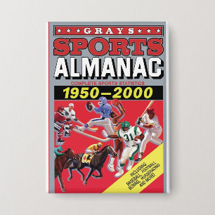 Badge Art mural métallique Almanach sportif
