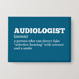 Badge Audiologie Étudiant Drôle Définition