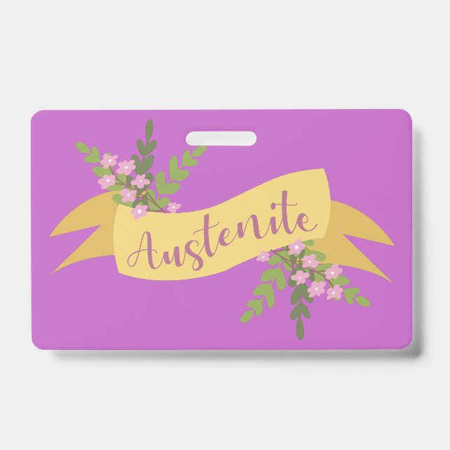 Badge Austénite I (Avant)