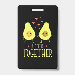 Badge Avocado Mieux Ensemble