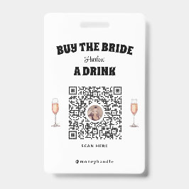 Badge Bachelorette Acheter À L'Épouse Un Boisson Un Badg