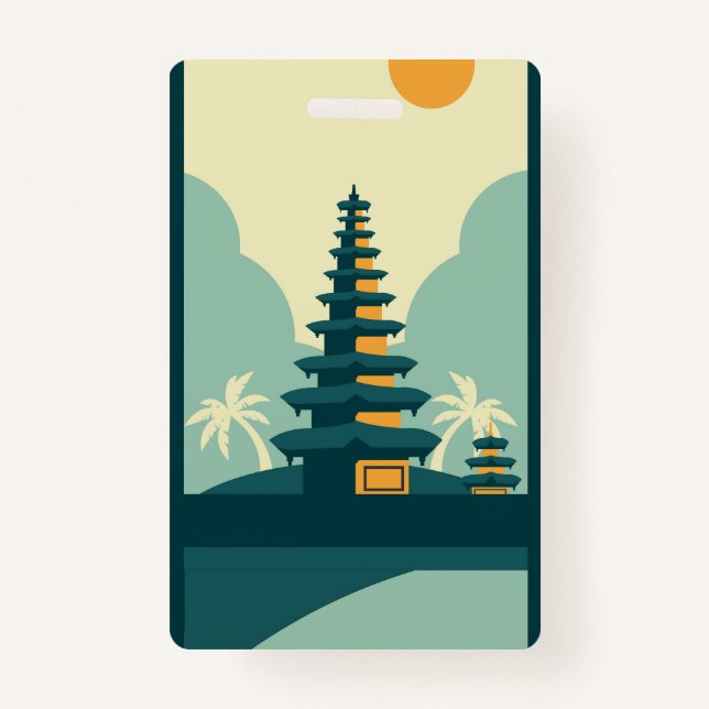 Badge Bali Indonesia (Devant)