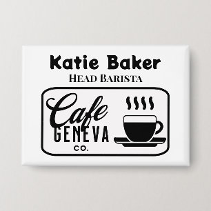 Badge Balise de nom commercial personnalisé