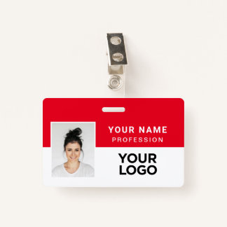 Badge Balise de nom photo de l'employé de l'entreprise r