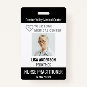 Badge Balise d'identification personnalisée - Hôpital No