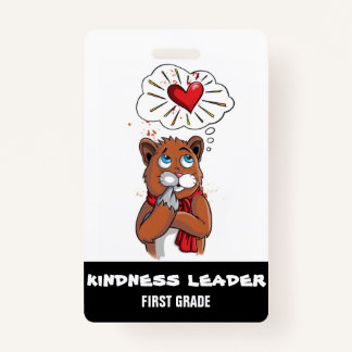 Badge Balise d'insigne de la passe de Kindness Leader En