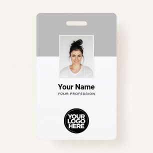 Badge Balises de nom d'employé d'entreprise personnalisé