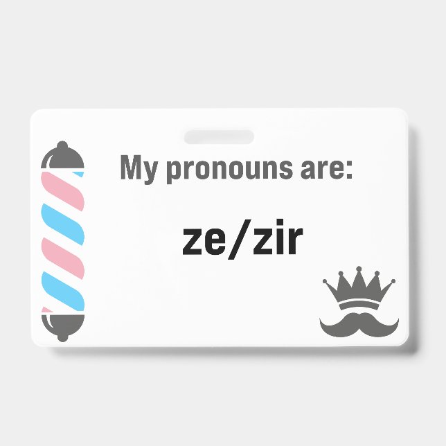 Badge BBS Pronouns Zi/Zir (Avant)