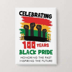 Badge BHM 100 Ans Célébrer le Mois de l'histoire des Noi