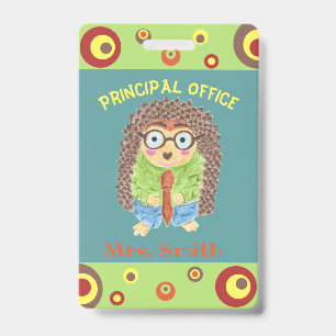 Badge Billet de passage amusant pour le bureau du direct