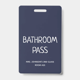 Badge Billet de salle de bain pour la rentrée 2023