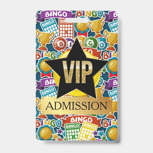 BADGE BINGO VIP (Avant)